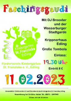 Faschingsgaudi für die Edlinger
