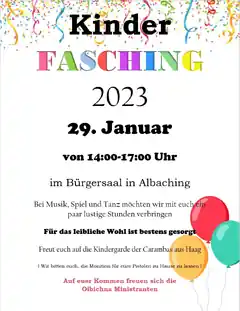 Faschingsgaudi für die Jüngsten