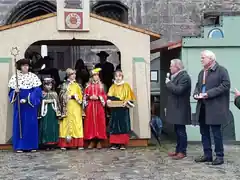 Sternsinger beim Rathauschef