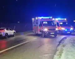 Fahrer mit Glück im Unglück