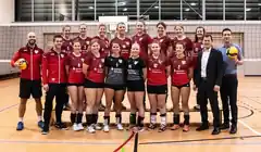Neue Trikots für die Volleyballdamen