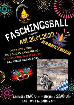 Hot Socks laden zum maskierten Faschingsball