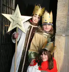Sternsinger in Wasserburg unterwegs