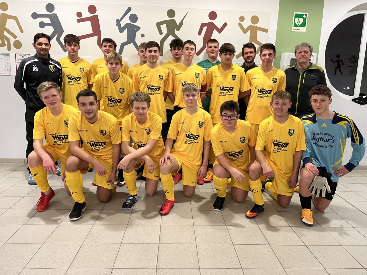 Dankeschön für Sponsor-Überraschung