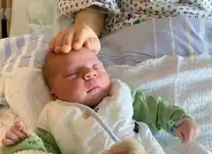 Freude über Neujahrsbaby 2023