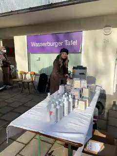 Der Tafel wieder unter die Arme gegriffen