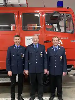 Sebastian Huber bleibt Kommandant
