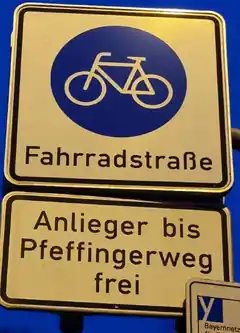 Keine Boller entlang der Fahrradstraßen