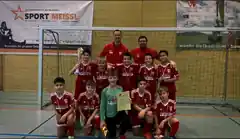 Junge TSV-Fußballer im Wettbewerb