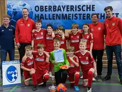 U11 gewinnt Oberbayern-Titel in der Halle