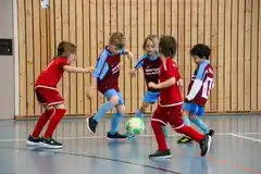 Die Jüngsten am Ball
