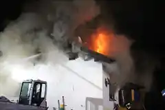 Nachbarn retten Bewohner aus brennendem Haus