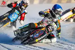 Heißes Wochenende für Eisspeedway-Fans