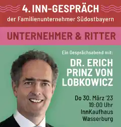 Dr. Erich Prinz von Lobkowicz zu Gast