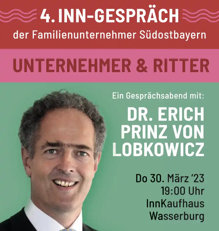 Dr. Erich Prinz von Lobkowicz zu Gast