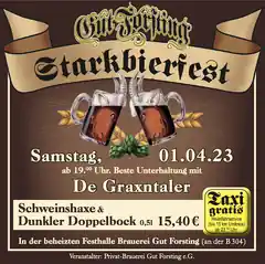 Starkbierfest in Forsting