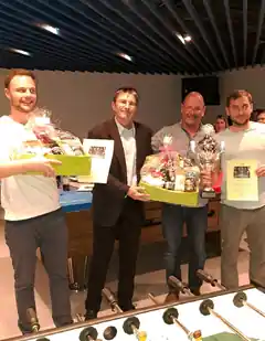 Pokal blieb bei Philipp Wald und Tobias Reder