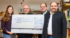 ALPMA unterstützt großzügig die Bücherei