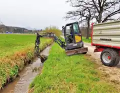 Betroffene Natur wird kontrolliert