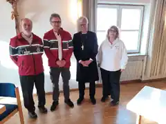 Austausch mit dem Landesbischof