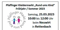 „Rund ums Kind“ diesmal in Rettenbach