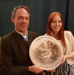 Erste Schützenscheibe für Anna-Lena