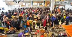 Verschenk-Markt ein Hit