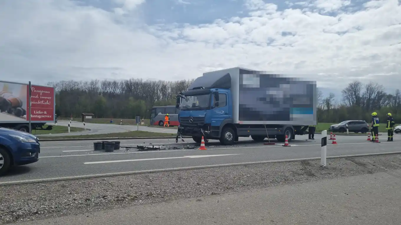 B15: Wieder Unfall an Griesstätter Einmündung
