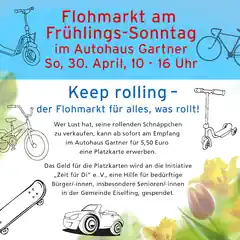 Flohmarkt für alles, was rollt