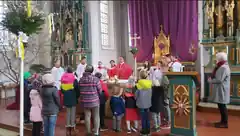 Gemeinsam Palmsonntag gefeiert