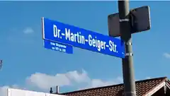 Nun ziert sein Name eine Straße