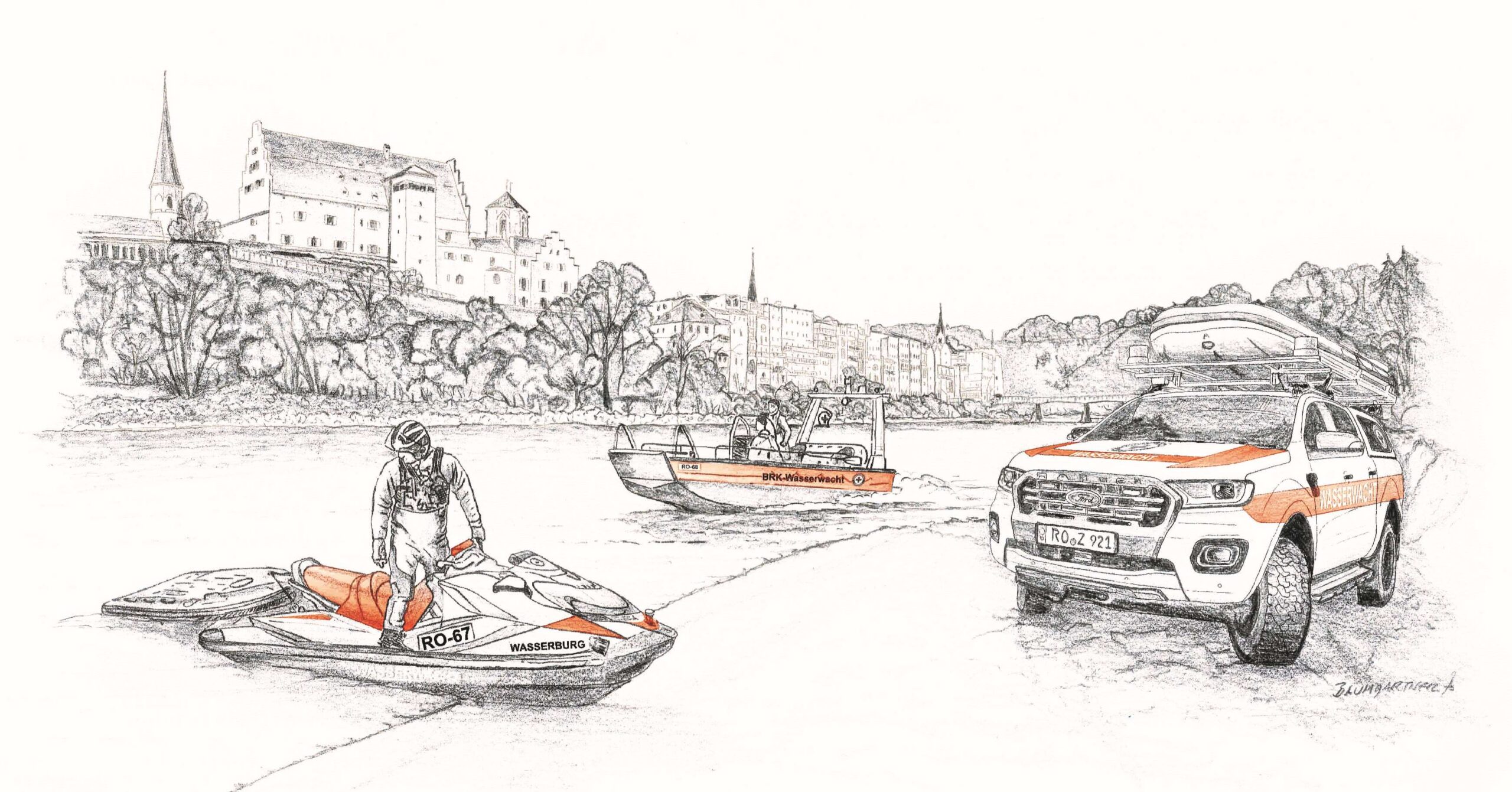 Jubil um Und Drei Neue Fahrzeuge Wasserburger Stimme Die Erste 