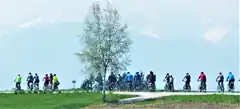 Maibaum-Radltour der Sportler