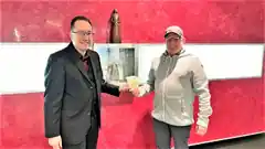Kleines Ostergeschenk für Oswald Maier