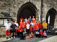 Basketballer beim Wasserburger Lauf am Start