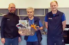 Ein ganzes Arbeitsleben der Firma Hutterer treu