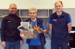 Ein ganzes Arbeitsleben der Firma Hutterer treu