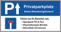 Keine Parkplätze am Sportpark