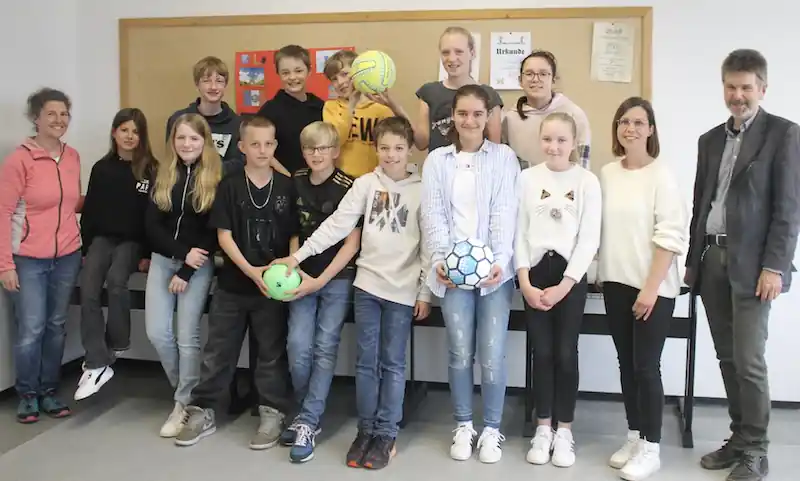 Faire Bälle für die sechste Klasse