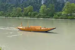 Eine neue Fähre über den Inn