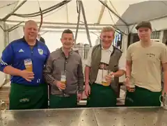 Alles vorbereitet für den Feiertag
