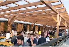 Die Biergärten auf dem Frühlingsfest