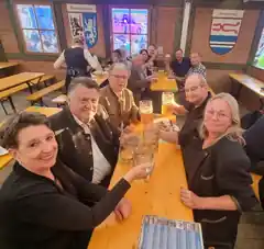 Nach der Sitzung auf a Hendl
