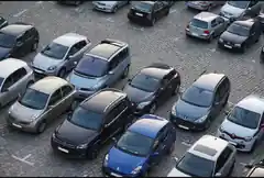 Knöllchen am Supermarkt-Parkplatz