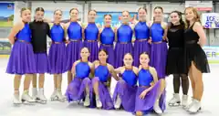 Show zum Saison-Ende auf dem Eis