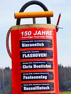Seit 150 Jahren: Feuerwehr Pfaffing