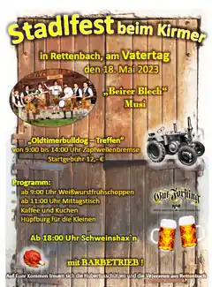 Rettenbach feiert groß am Vatertag