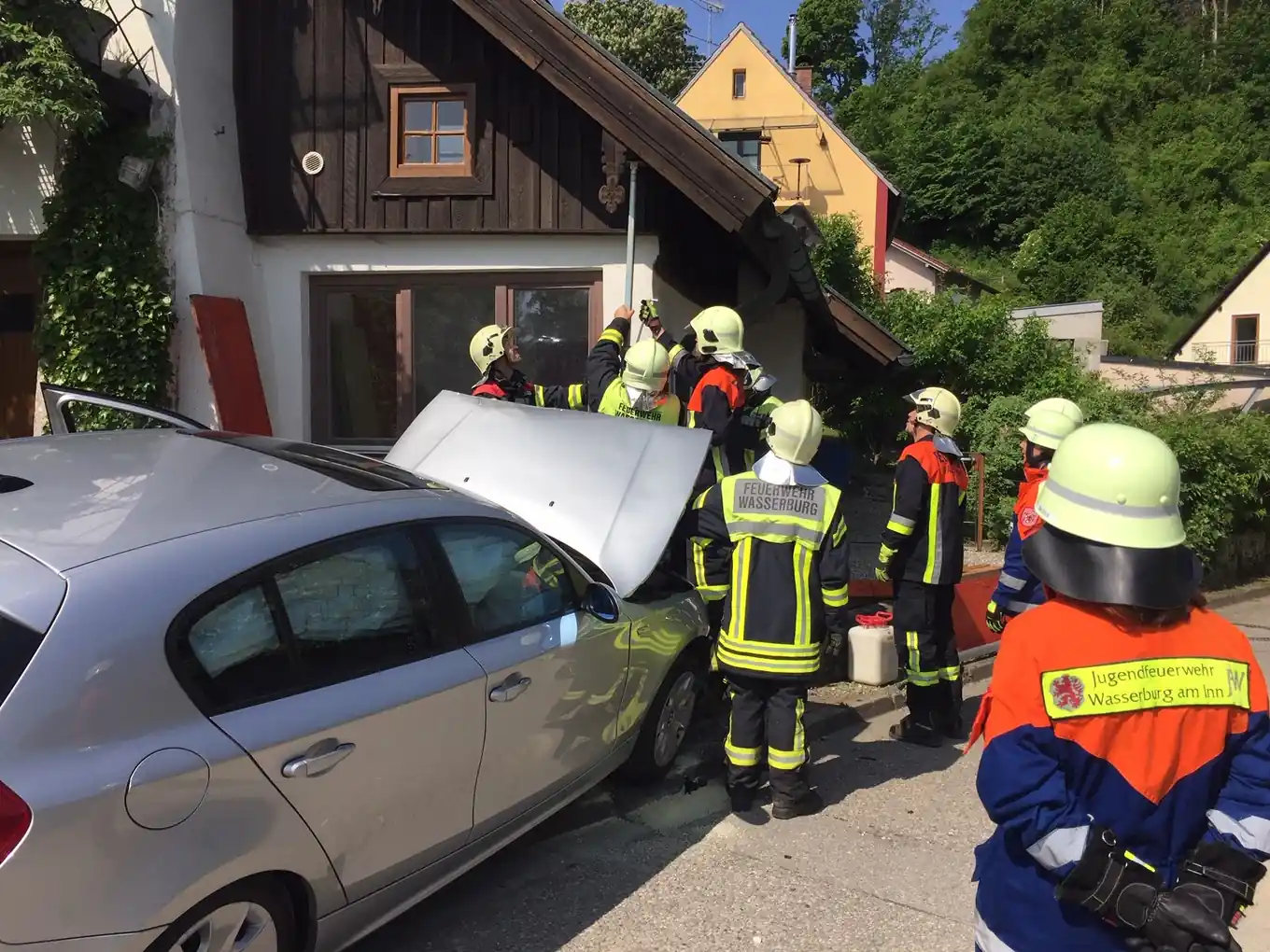 9.45 Uhr: Alarm für die Feuerwehr