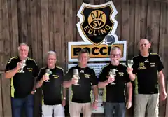 Zehn Jahre Boccia in Edling