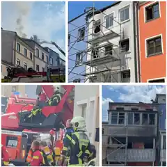 200 Kameraden kämpften gegen Feuer